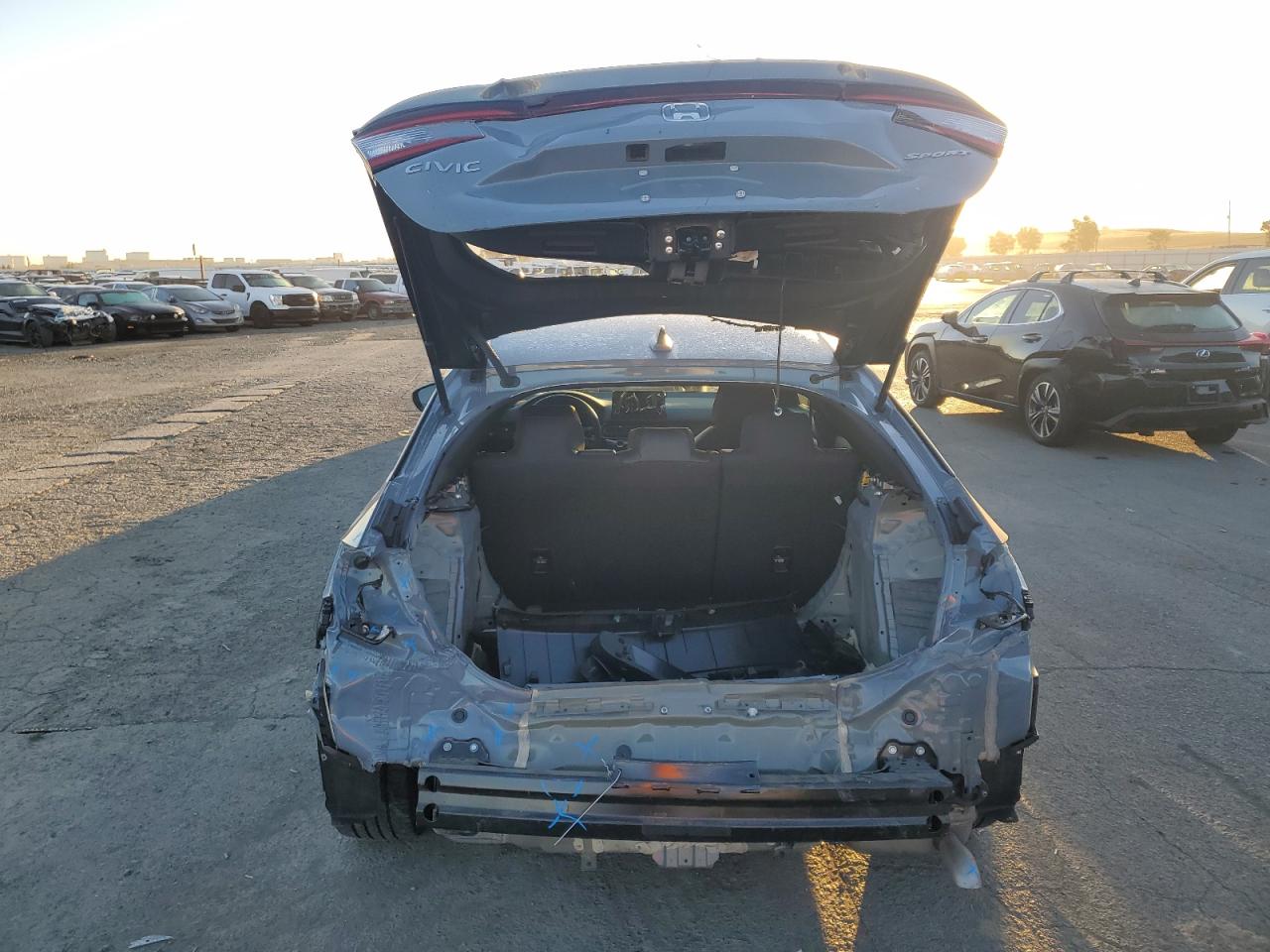 2024 HONDA CIVIC SPORT VIN:19XFL2H87RE015722