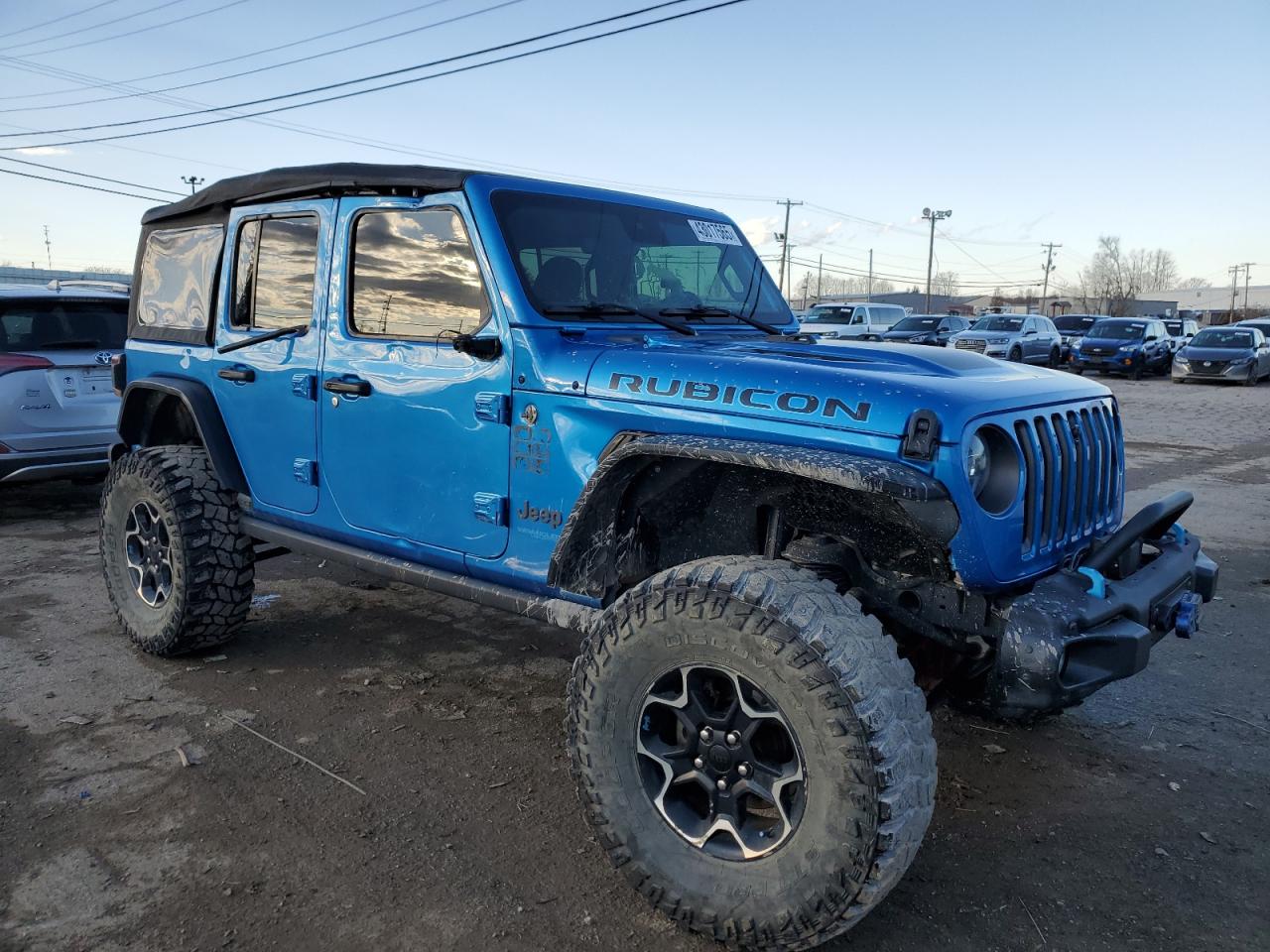 2022 JEEP WRANGLER UNLIMITED RUBICON 4XE VIN:1C4JJXR68NW190233