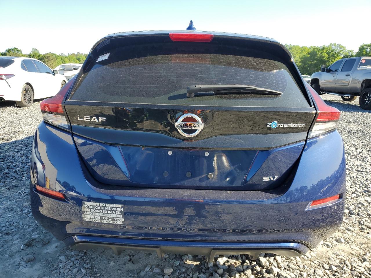 2022 NISSAN LEAF SV VIN:1N4AZ1CV7NC551125