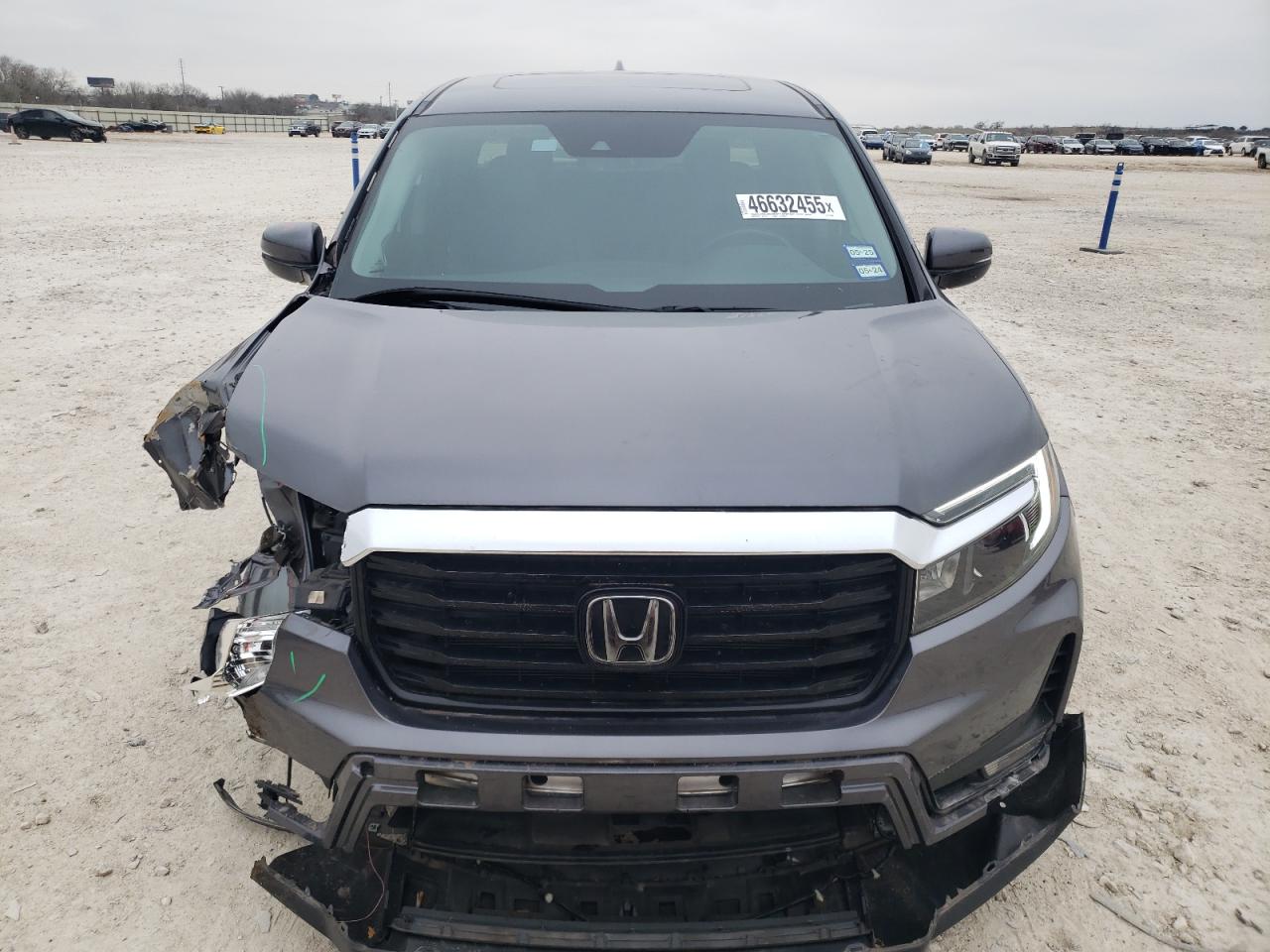 2022 HONDA RIDGELINE RTL VIN:5FPYK3F73NB020620