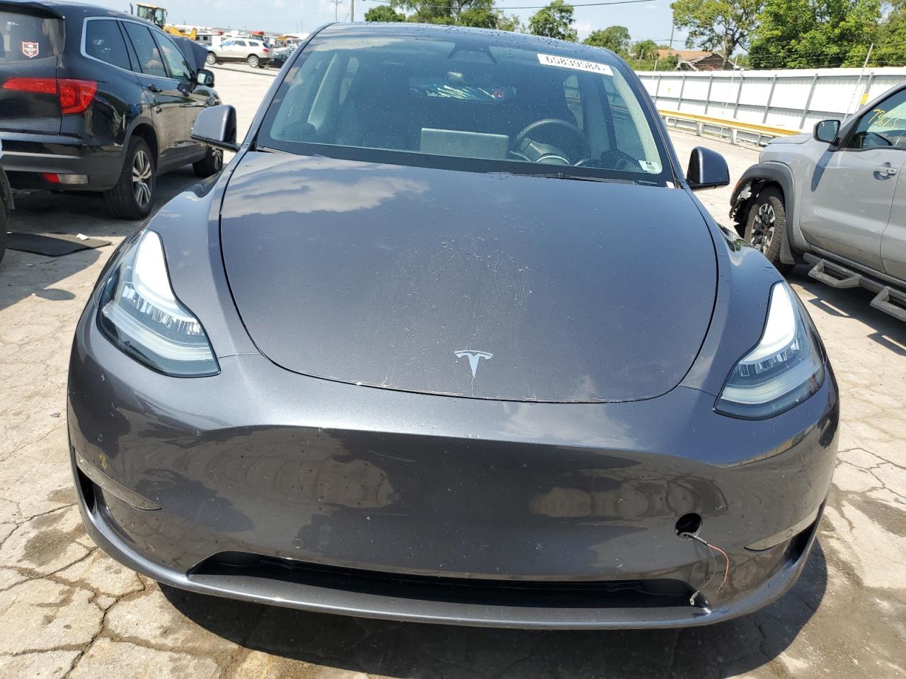 2022 TESLA MODEL Y  VIN:7SAYGDEEXNF386660