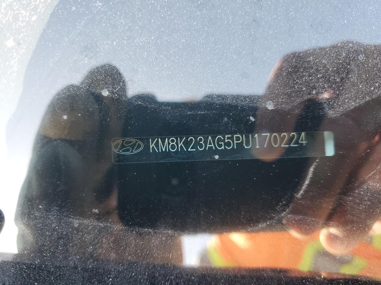 2023 HYUNDAI KONA SE VIN:KM8K23AG5PU170224