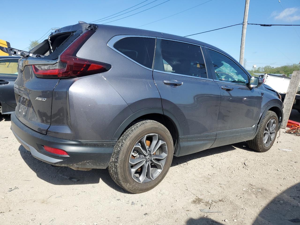 2022 HONDA CR-V EXL VIN:5J6RW2H80NA007781