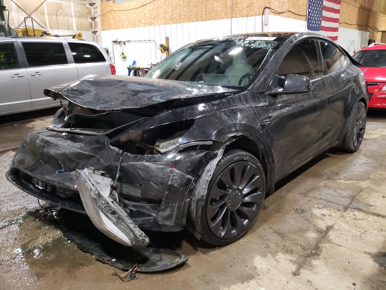 2022 TESLA MODEL Y  VIN:7SAYGDEF0NF323138