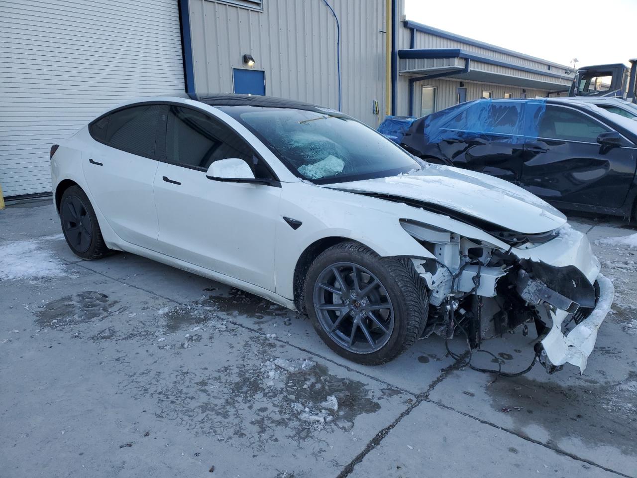 2022 TESLA MODEL 3  VIN:5YJ3E1EB8NF129143