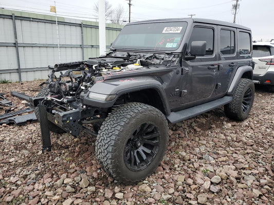 2022 JEEP WRANGLER UNLIMITED SAHARA VIN:1C4HJXEN9NW191371