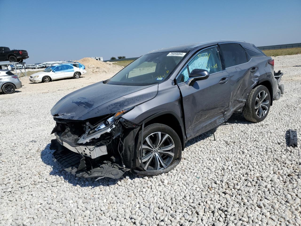 2022 LEXUS RX 350 VIN:2T2HZMAA7NC250237