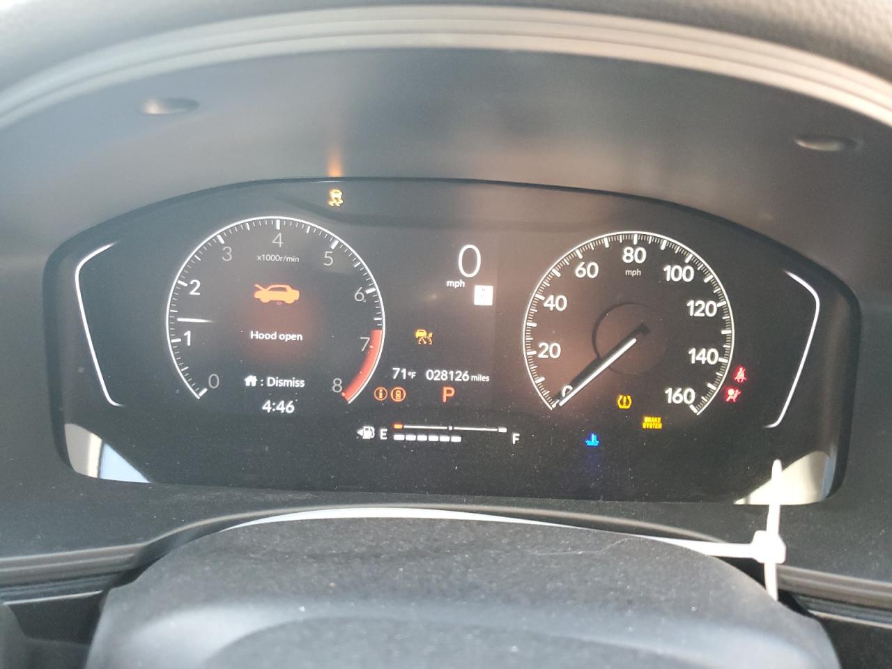 2023 HONDA CIVIC LX VIN:2HGFE2F28PH571887