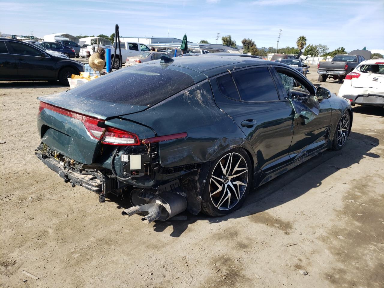 2022 KIA STINGER GT LINE VIN:KNAE35LD7N6101238