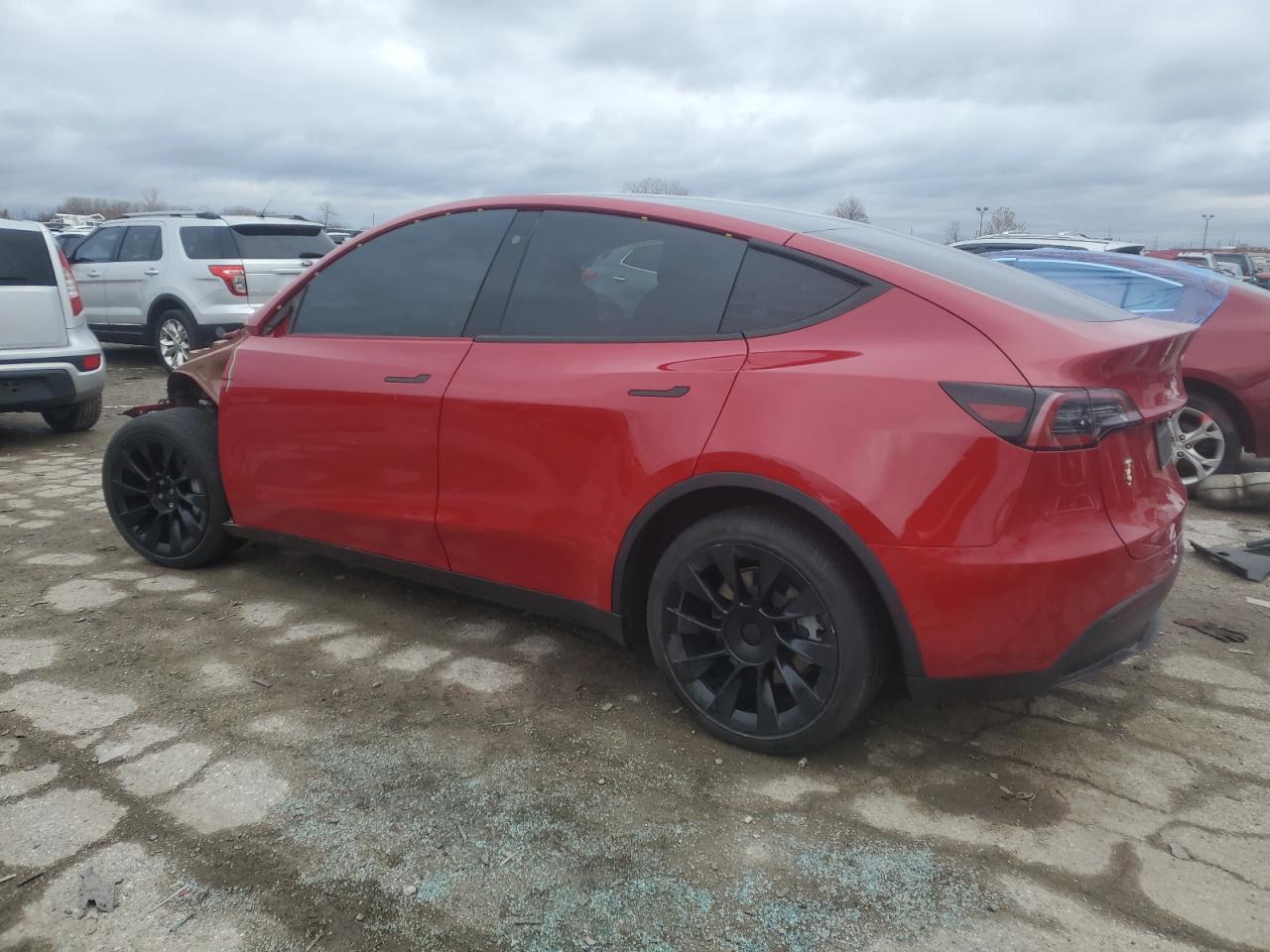 2022 TESLA MODEL Y  VIN:7SAYGDEE3NF444849