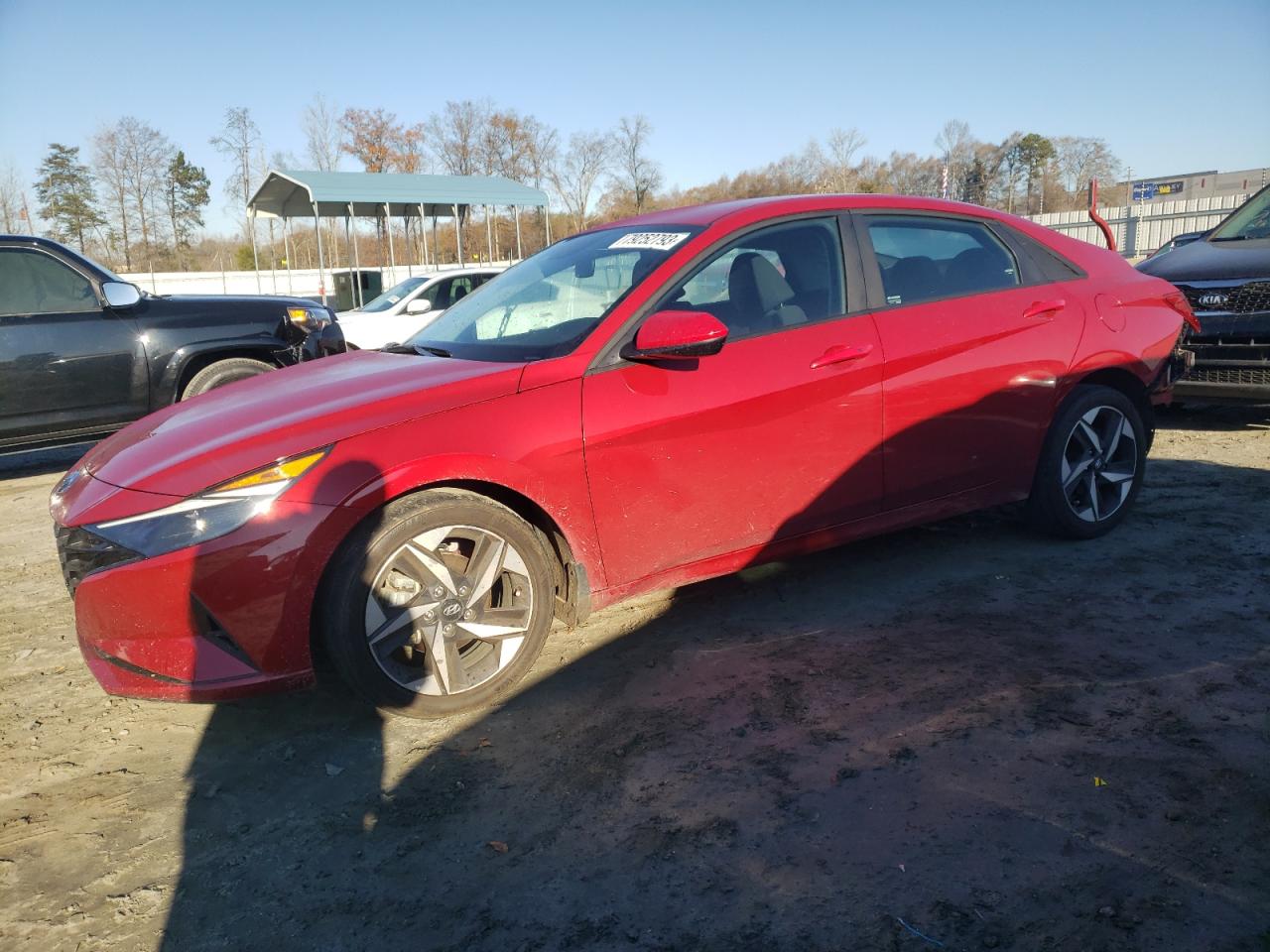 2023 HYUNDAI ELANTRA SEL VIN:KMHLS4AG8PU483729