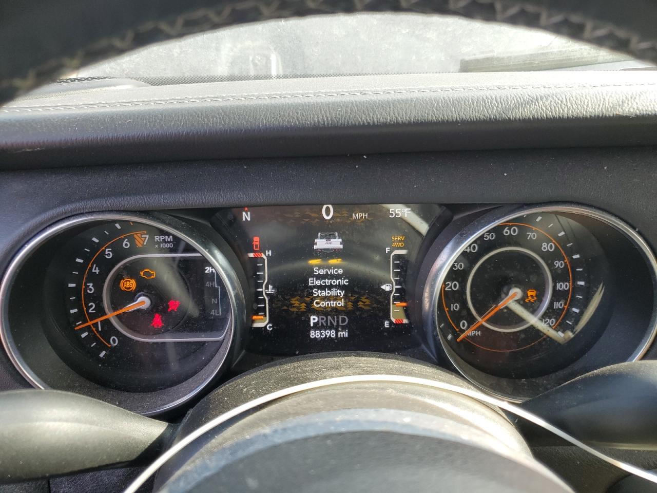 2022 JEEP GLADIATOR OVERLAND VIN:1C6HJTFG4NL128874