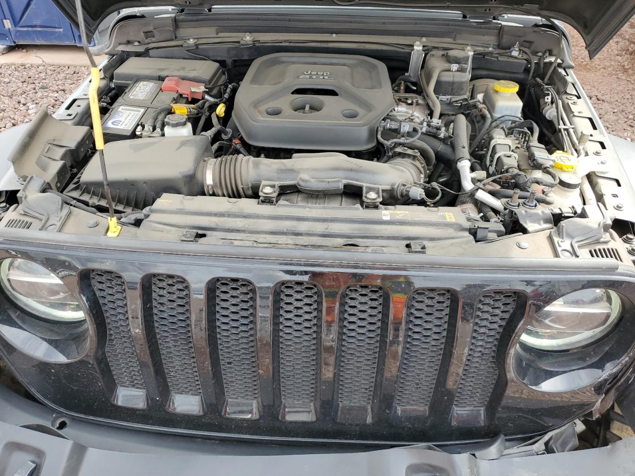 2022 JEEP WRANGLER UNLIMITED SPORT VIN:1C4HJXDN8NW241324