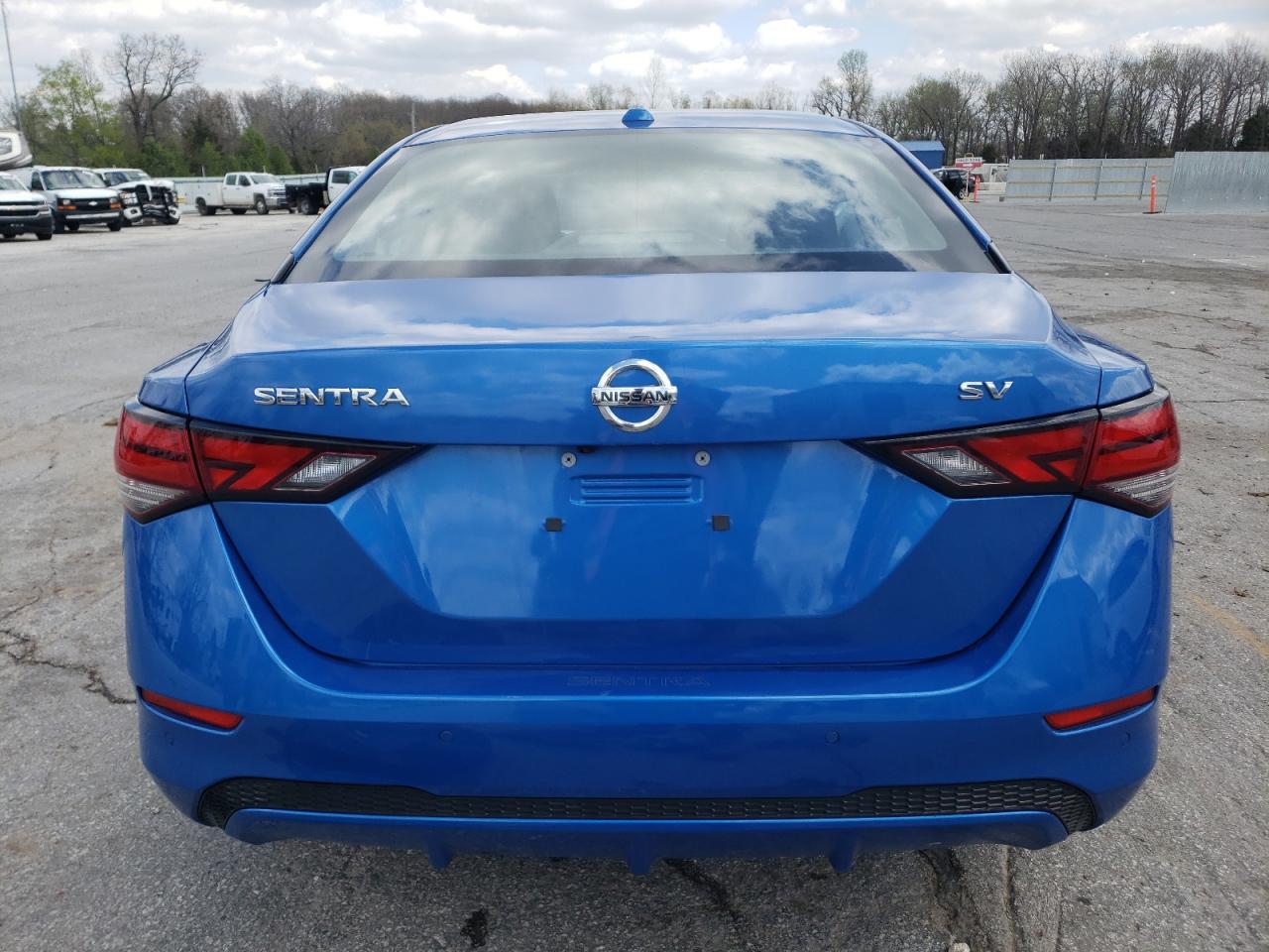 2022 NISSAN SENTRA SV VIN:3N1AB8CV6NY237550