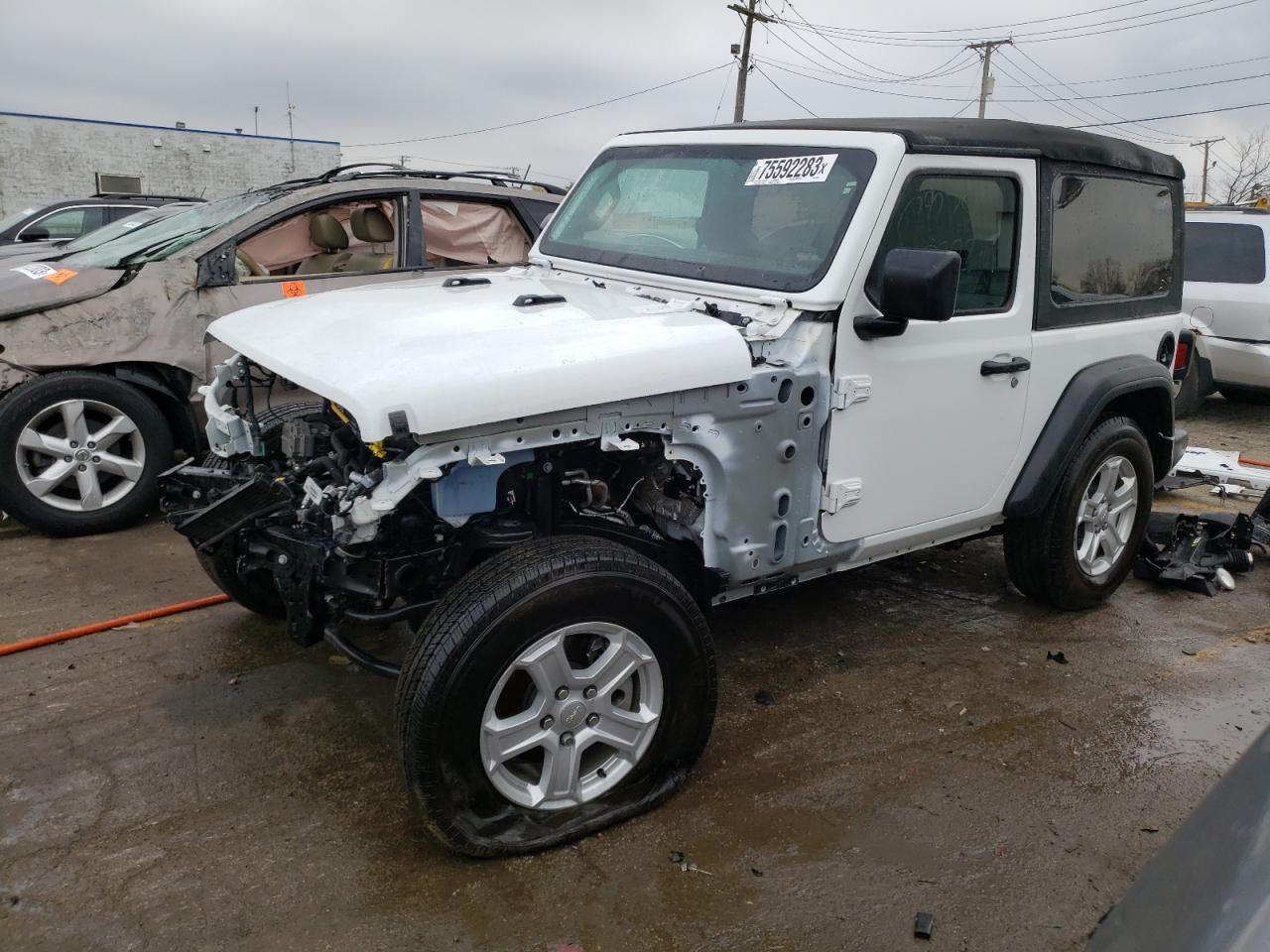 2023 JEEP WRANGLER SPORT VIN:1C4HJXAG2PW501810