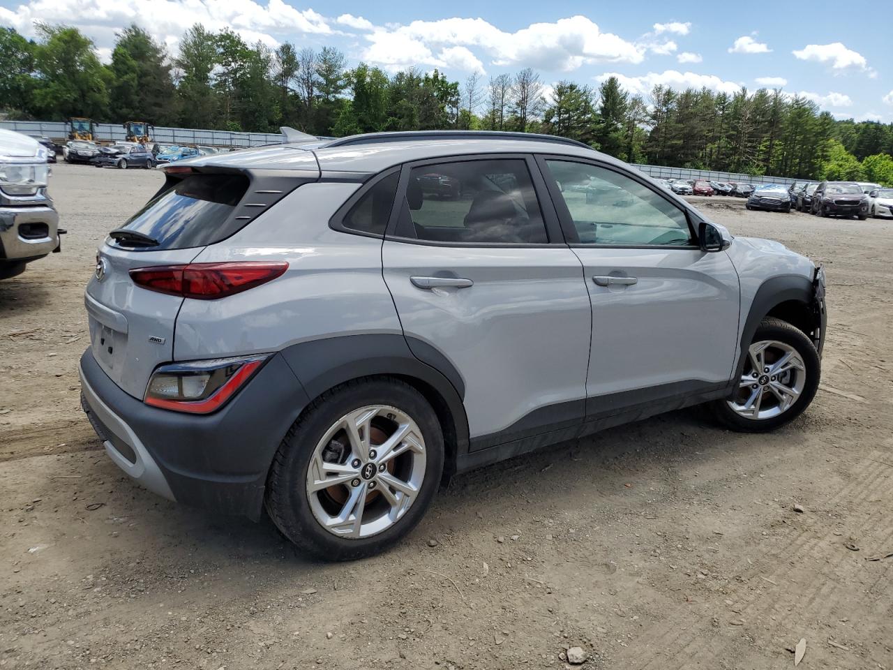 2022 HYUNDAI KONA SEL VIN:KM8K3CAB3NU858849