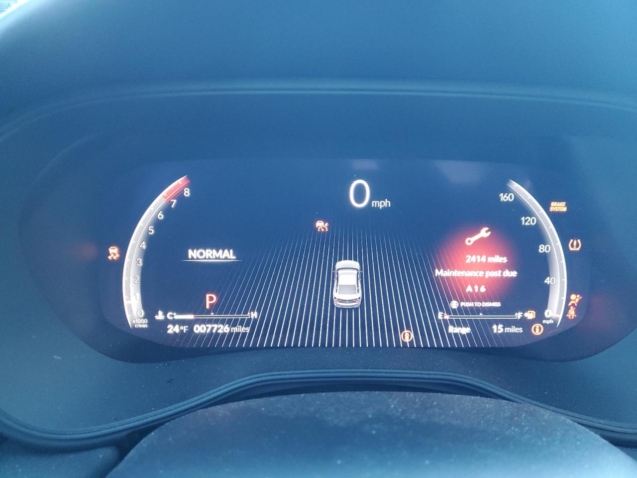 2024 ACURA TLX A-SPEC VIN:1HD1KTP19NB650597