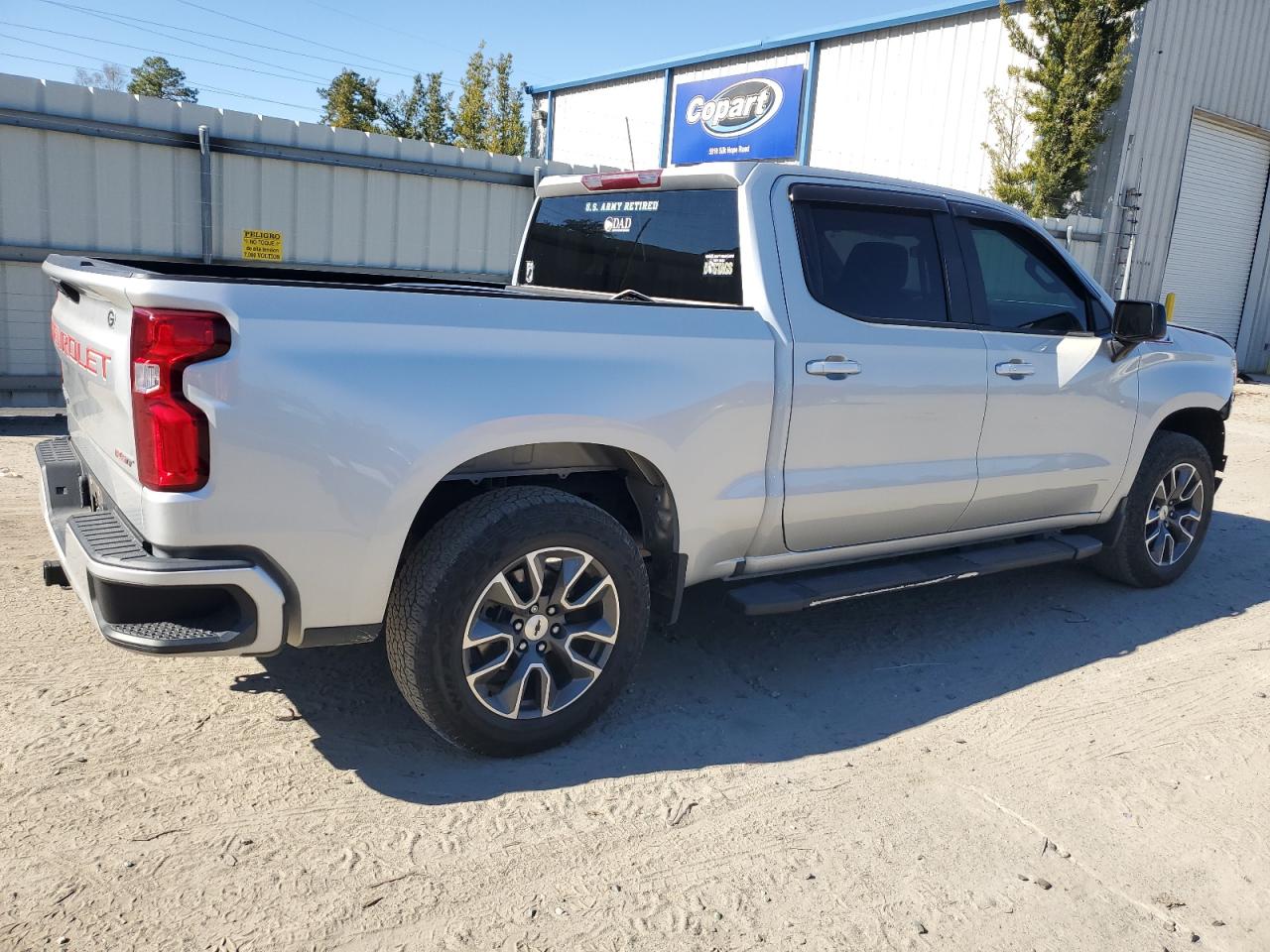 2022 CHEVROLET SILVERADO K1500 RST VIN:1GCUDEED1NZ504719
