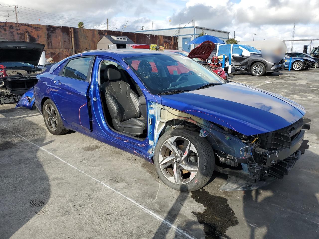 2022 HYUNDAI ELANTRA LIMITED VIN:KMHLP4AG2NU366243