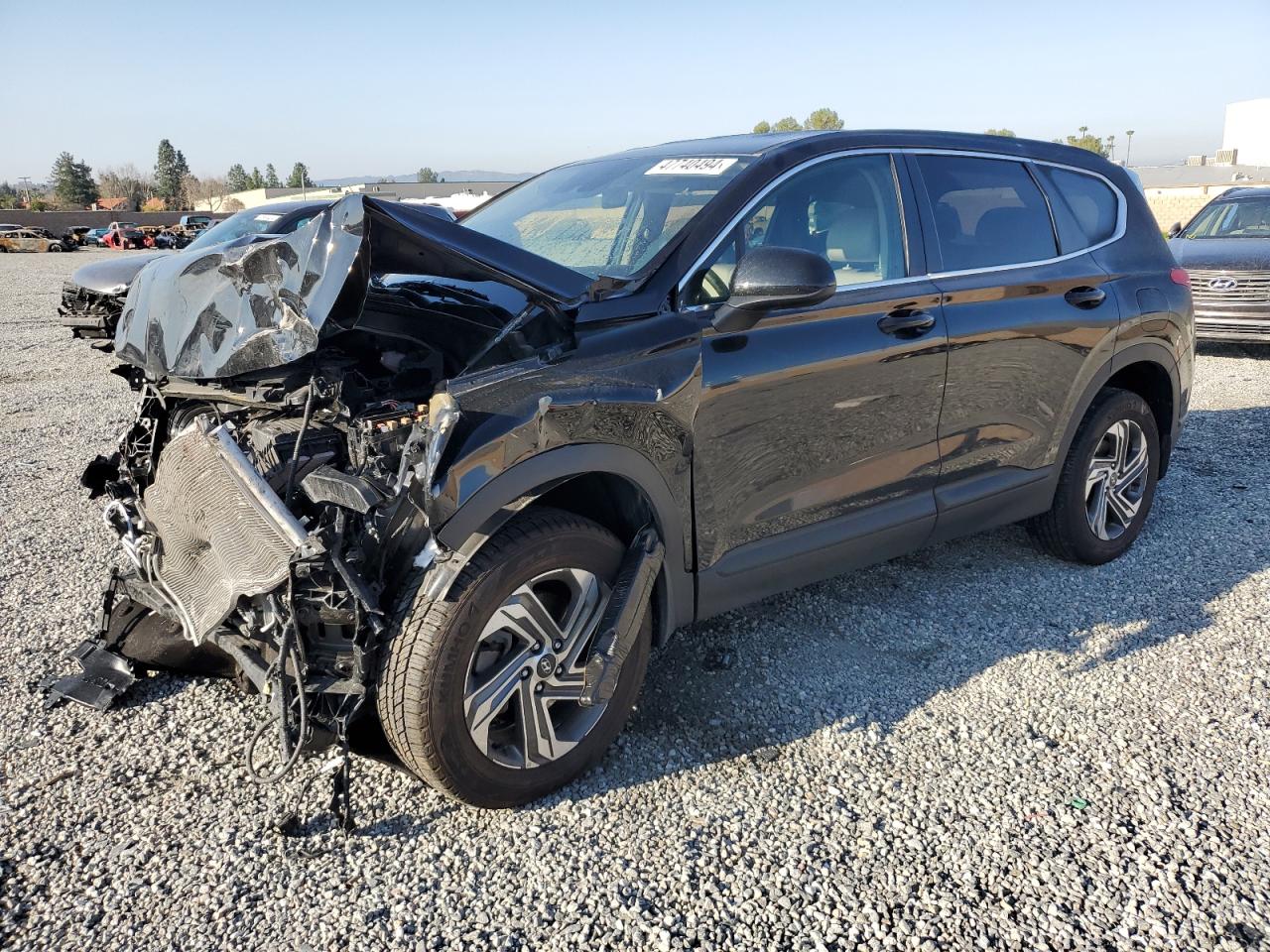 2022 HYUNDAI SANTA FE SE VIN:5NMS1DAJ3NH392709