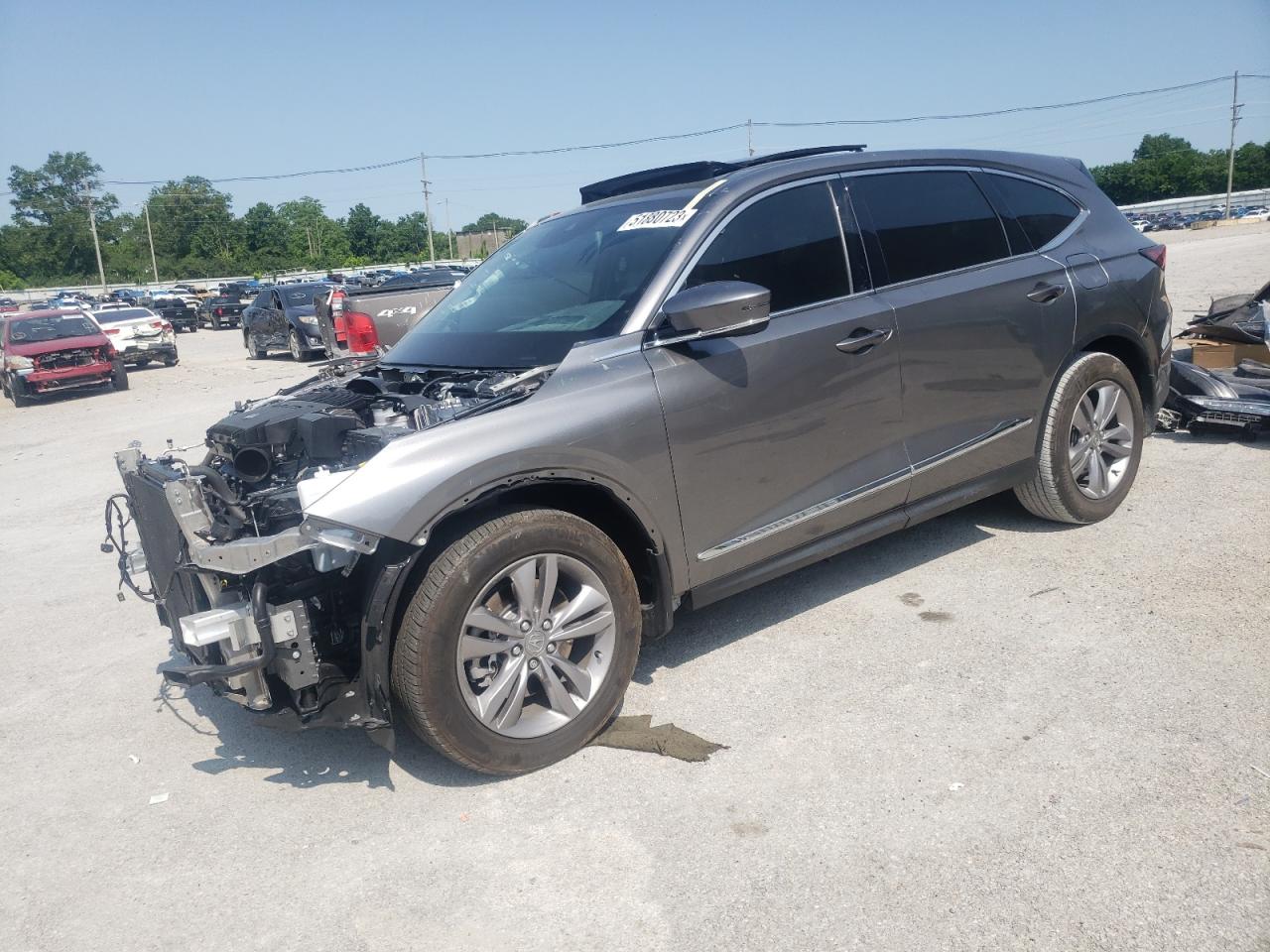 2022 ACURA MDX  VIN:5J8YD9H36NL003020