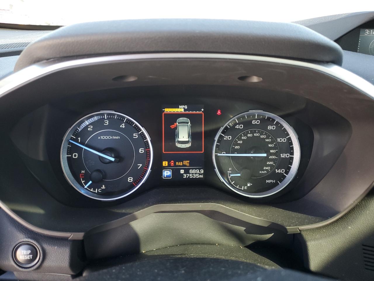 2022 SUBARU ASCENT TOURING VIN:4S4WMARD6N3449145