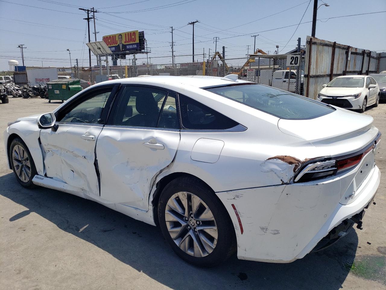 2023 TOYOTA MIRAI XLE VIN:JTDAAAAA9PA007998