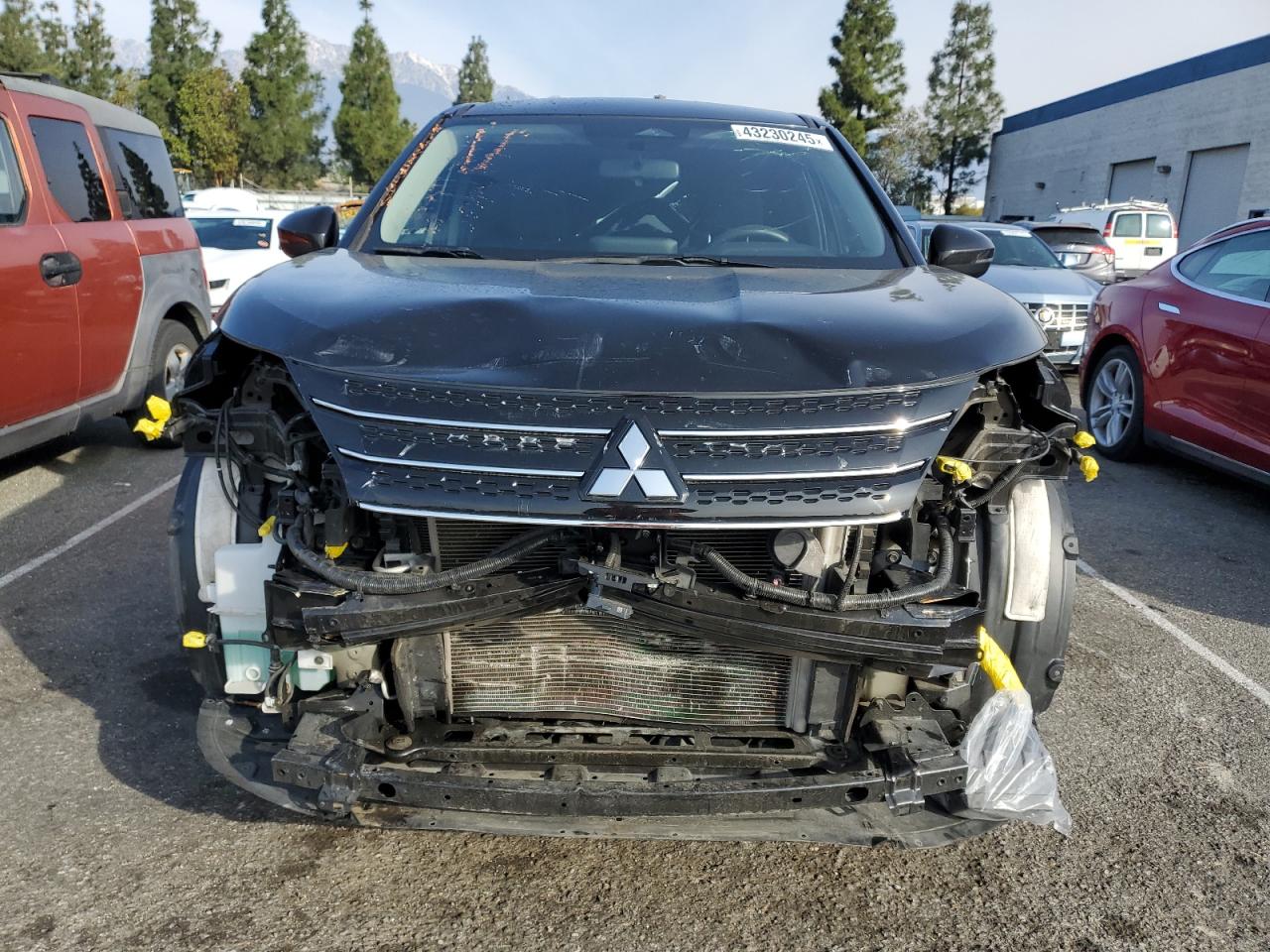 2022 MITSUBISHI OUTLANDER ES VIN:JA4J3TA86NZ072285