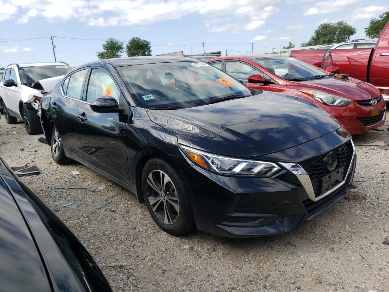 2022 NISSAN SENTRA SV VIN:3N1AB8CV8NY258335