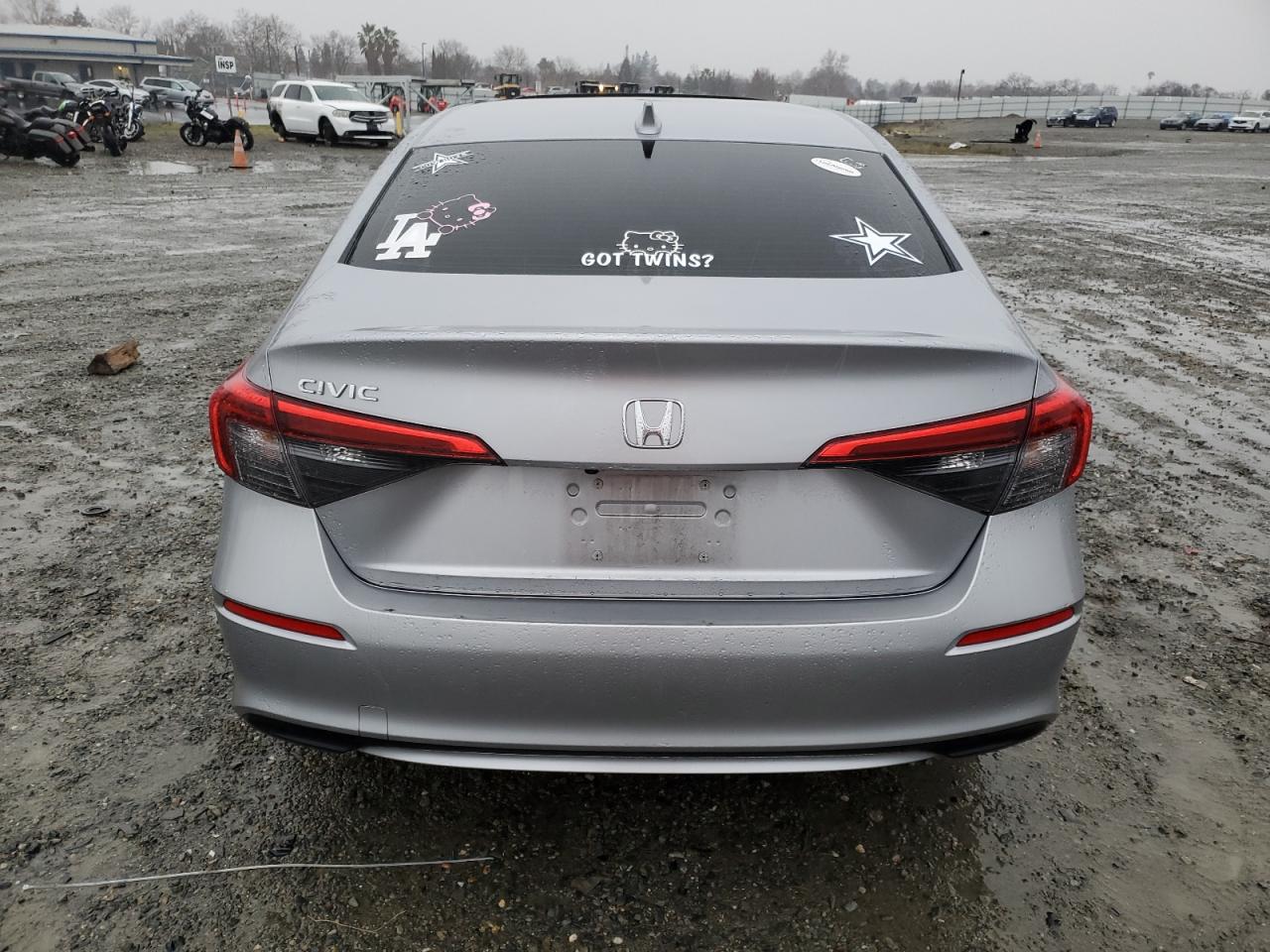 2022 HONDA CIVIC EX VIN:JHMFE1F75NX007061