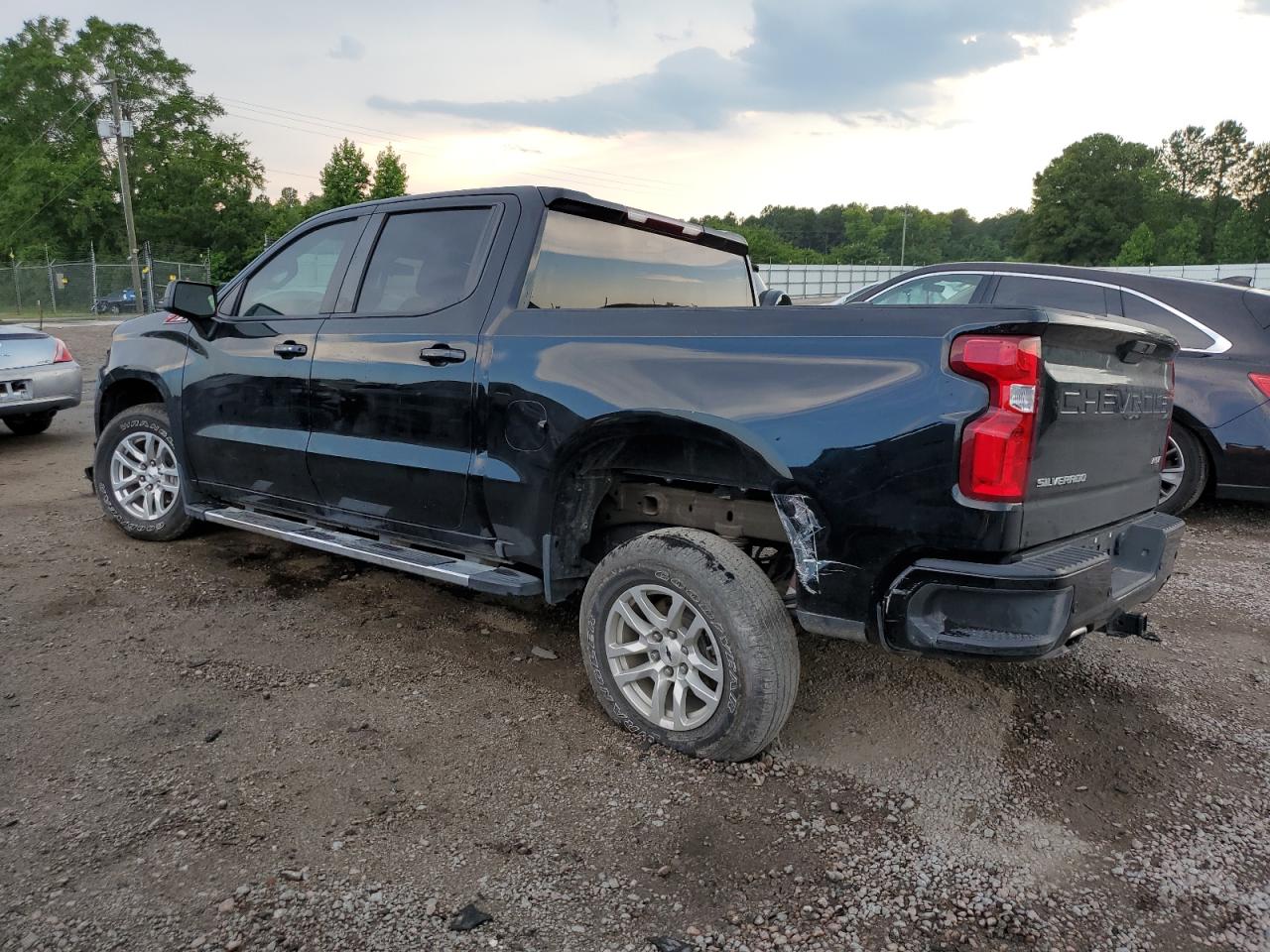 2022 CHEVROLET SILVERADO LTD K1500 RST VIN:3GCUYEED9NG209243