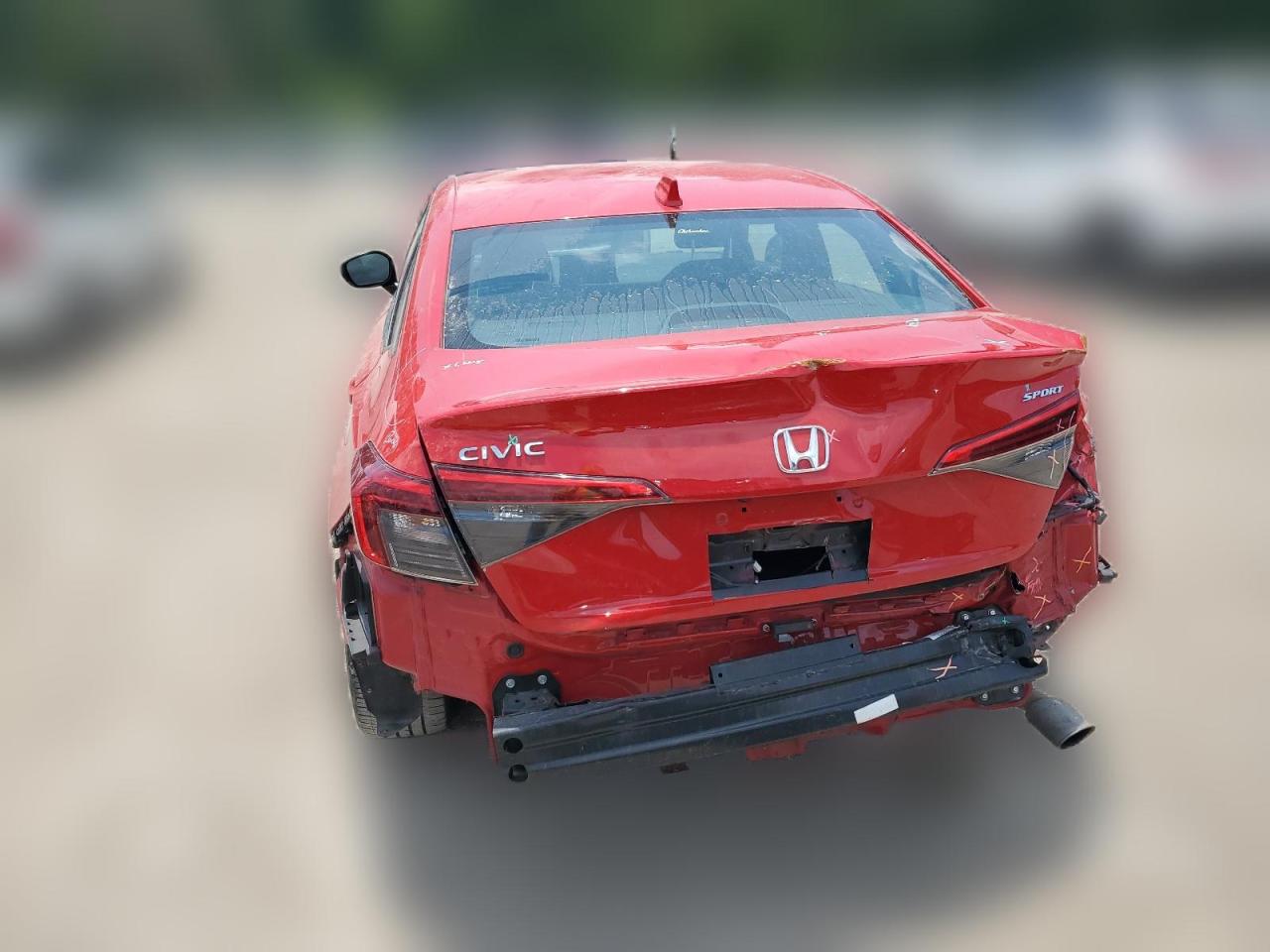 2022 HONDA CIVIC SPORT VIN:2HGFE2F50NH501985