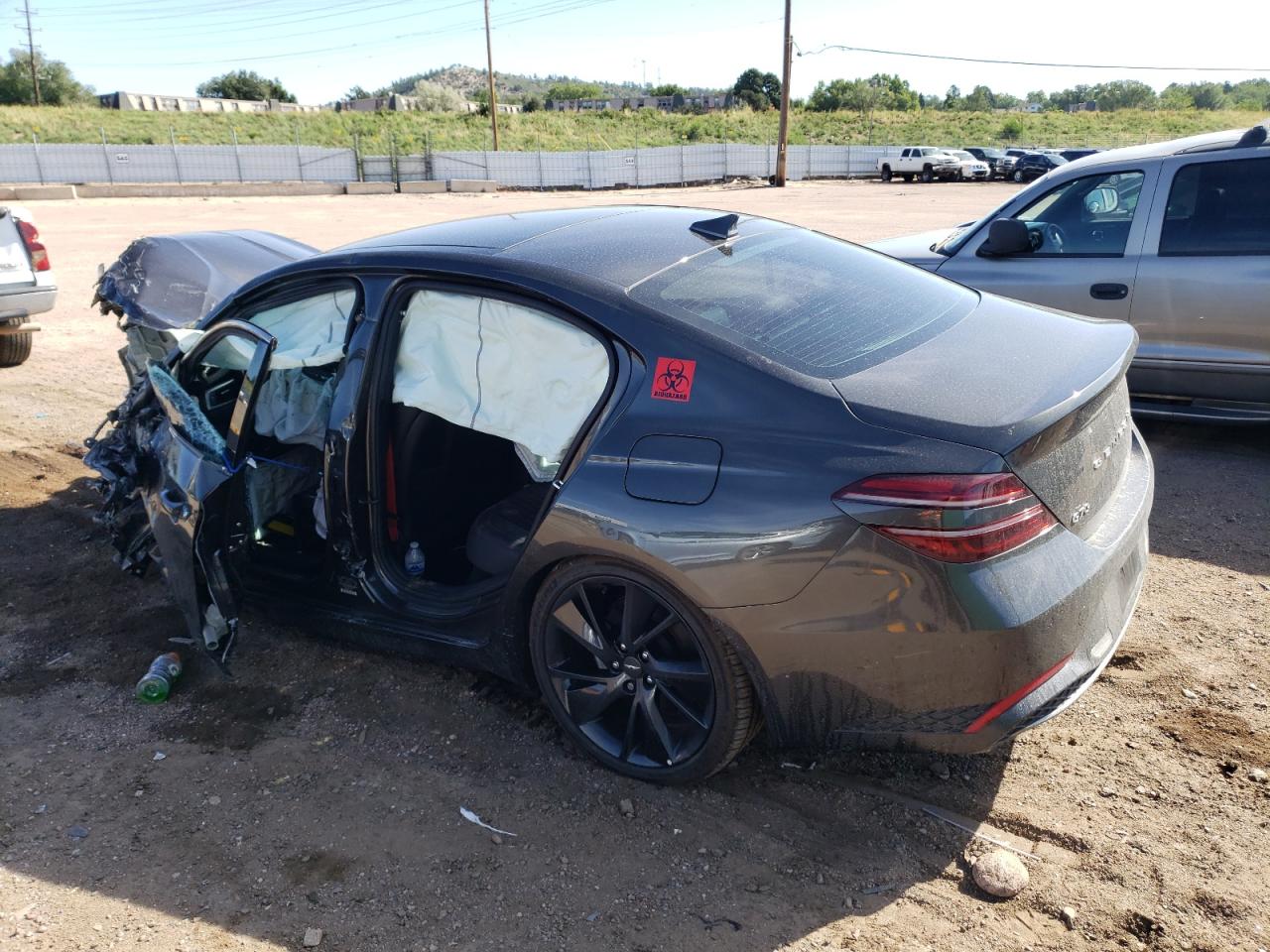 2023 GENESIS G70 BASE VIN:KMTG34TA3PU112975