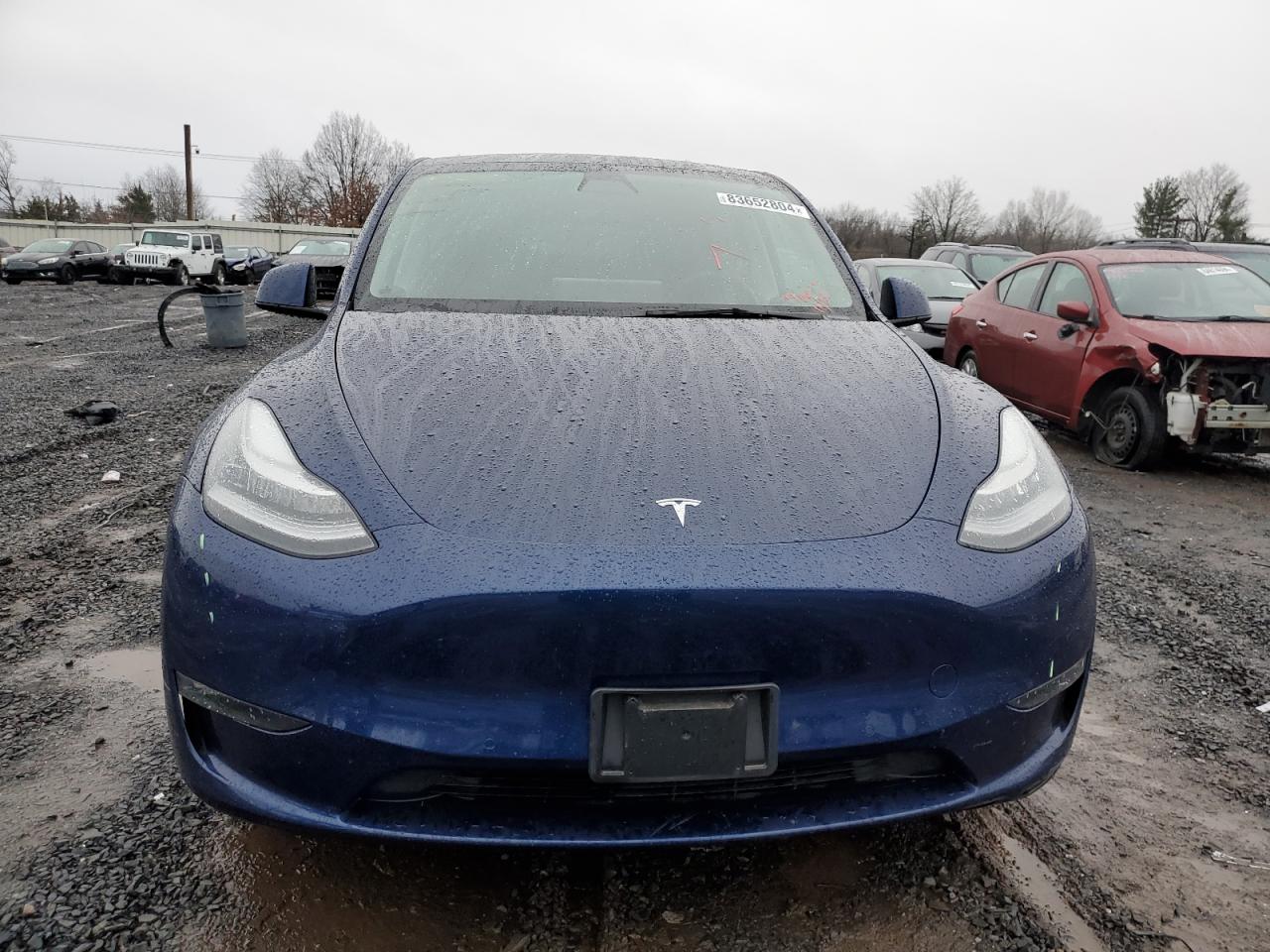 2022 TESLA MODEL Y  VIN:7SAYGDEE6NF372173