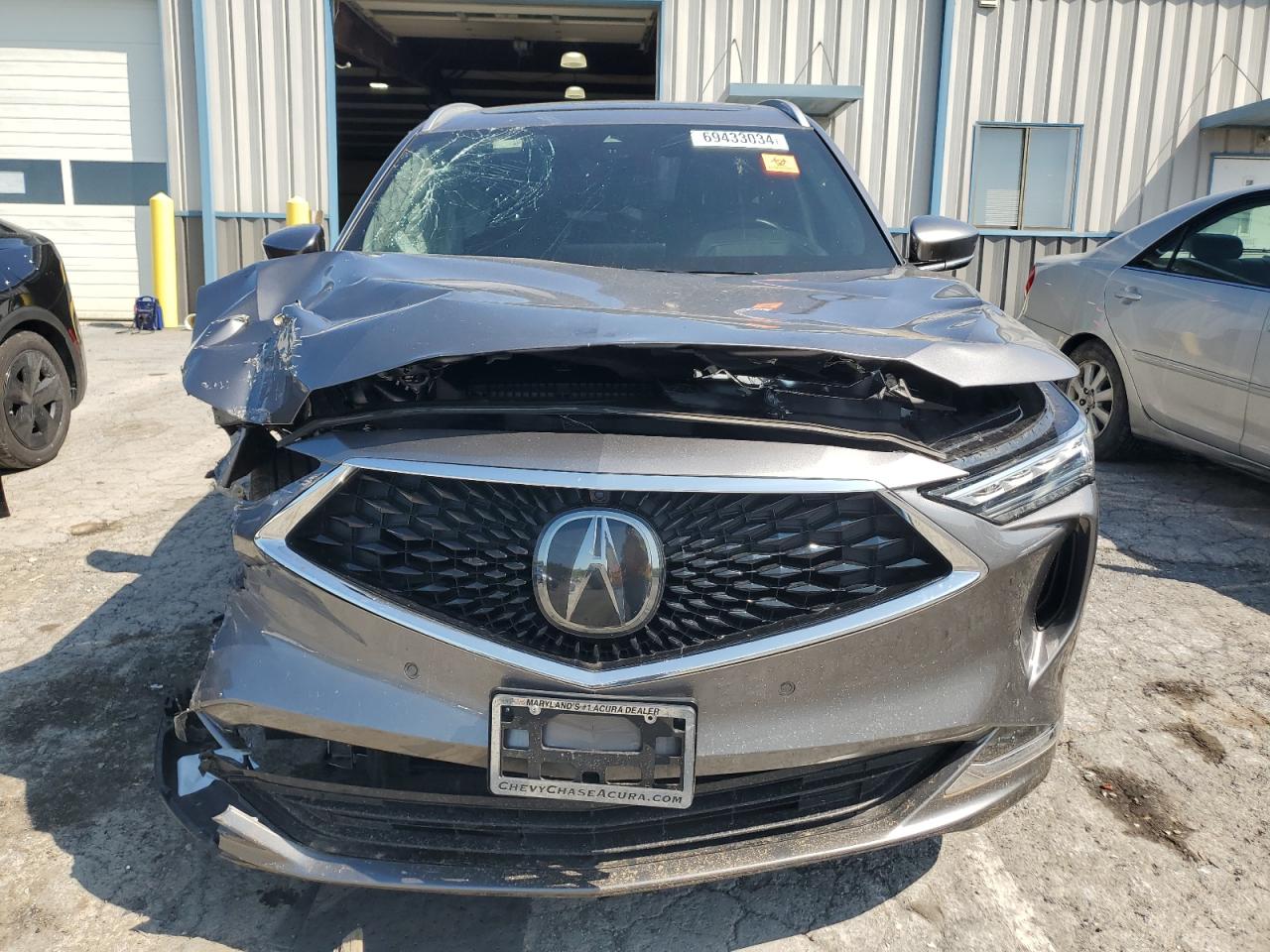 2022 ACURA MDX ADVANCE VIN:5J8YE1H81NL018938