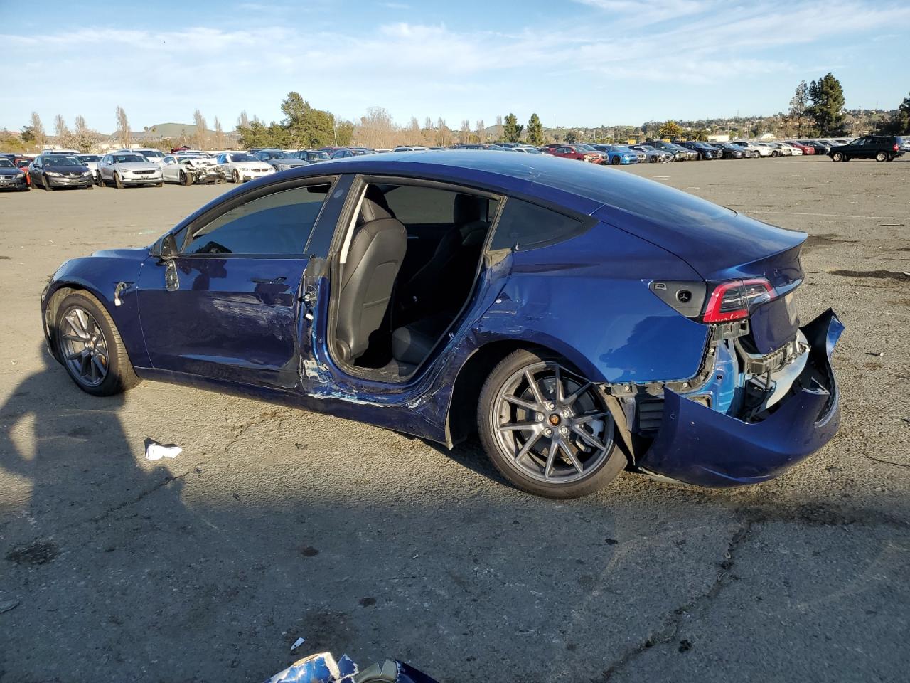 2022 TESLA MODEL 3  VIN:5YJ3E1EB6NF255730