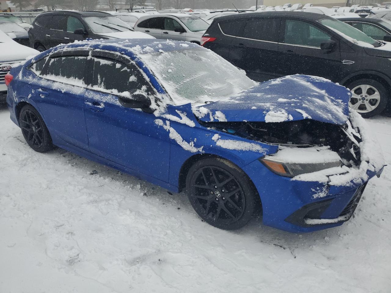 2022 HONDA CIVIC SPORT VIN:2HGFE2F5XNH504893
