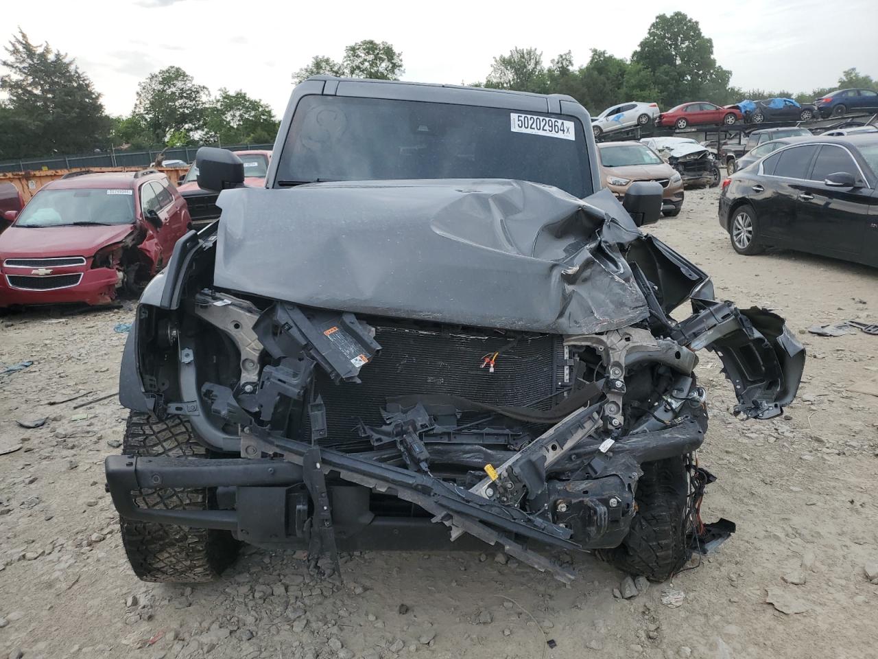 2022 FORD BRONCO BASE VIN:1FMEE5DP3NLB69779