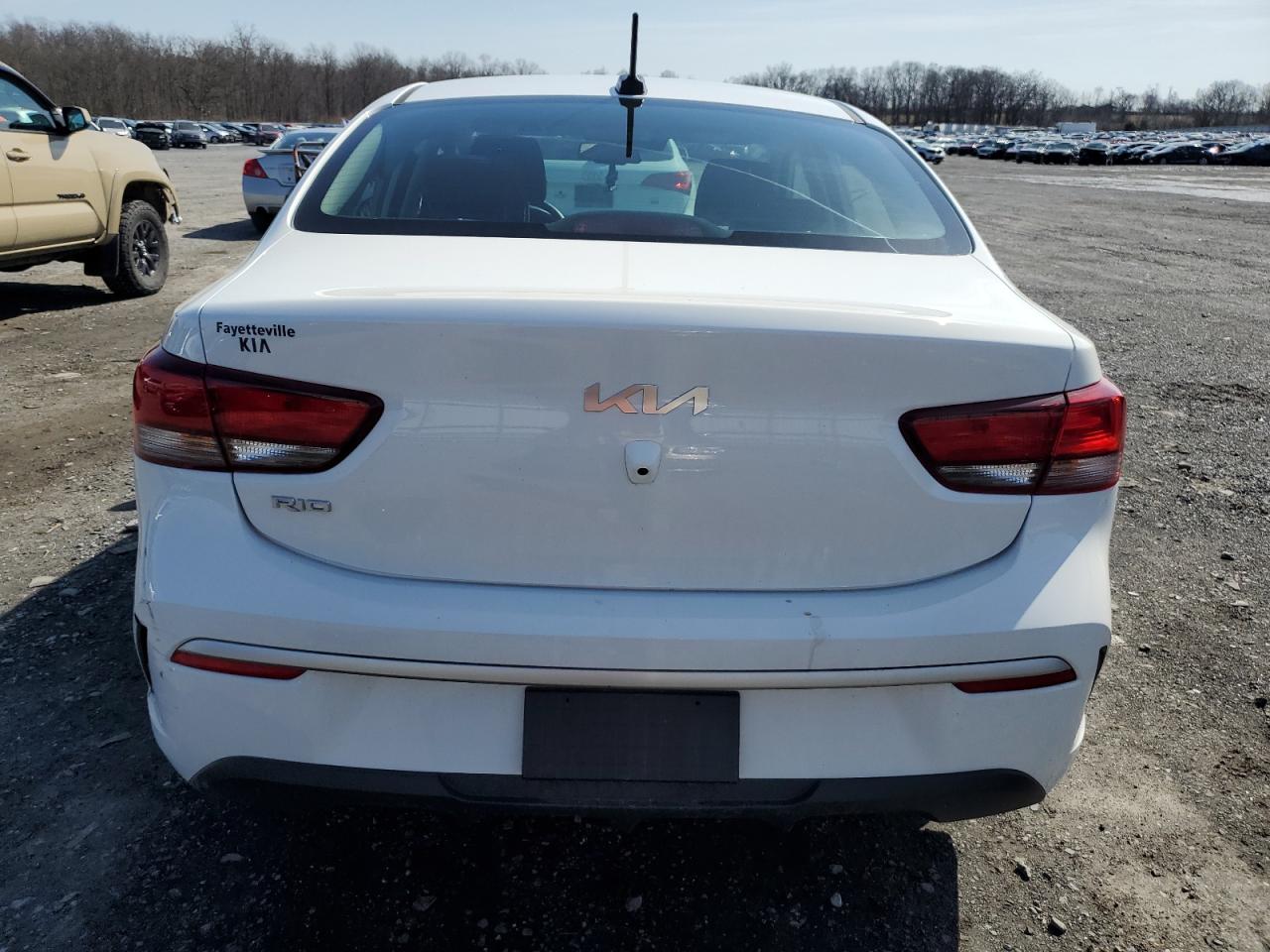 2022 KIA RIO LX VIN:3KPA24AD2NE458208