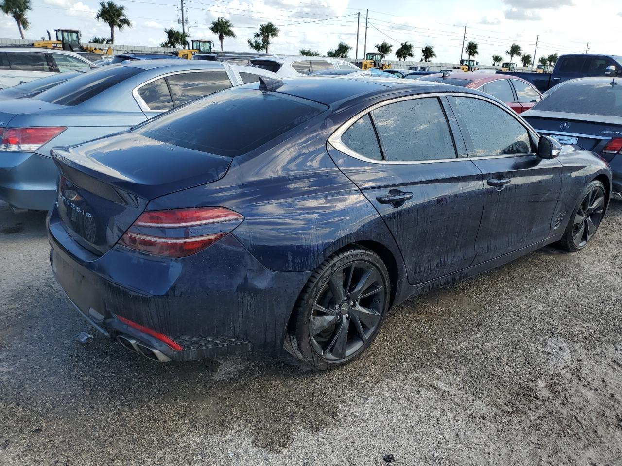 2023 GENESIS G70 BASE VIN:KMTG34TA9PU120546
