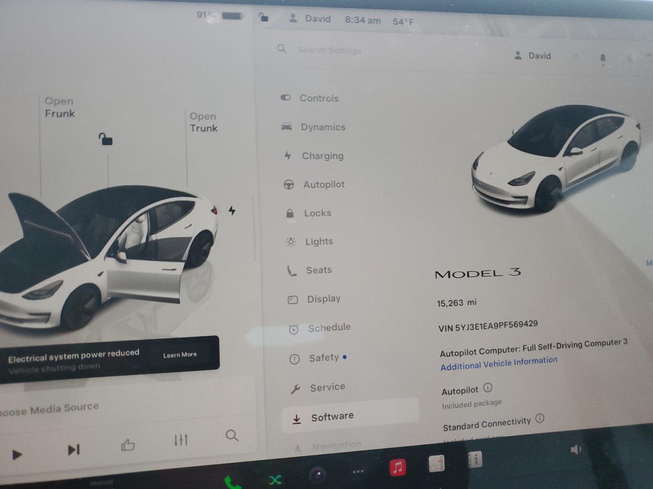2023 TESLA MODEL 3  VIN:5YJ3E1EA9PF569429