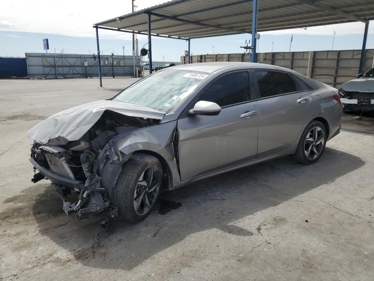 2023 HYUNDAI ELANTRA SEL VIN:KMHLS4AG0PU617942
