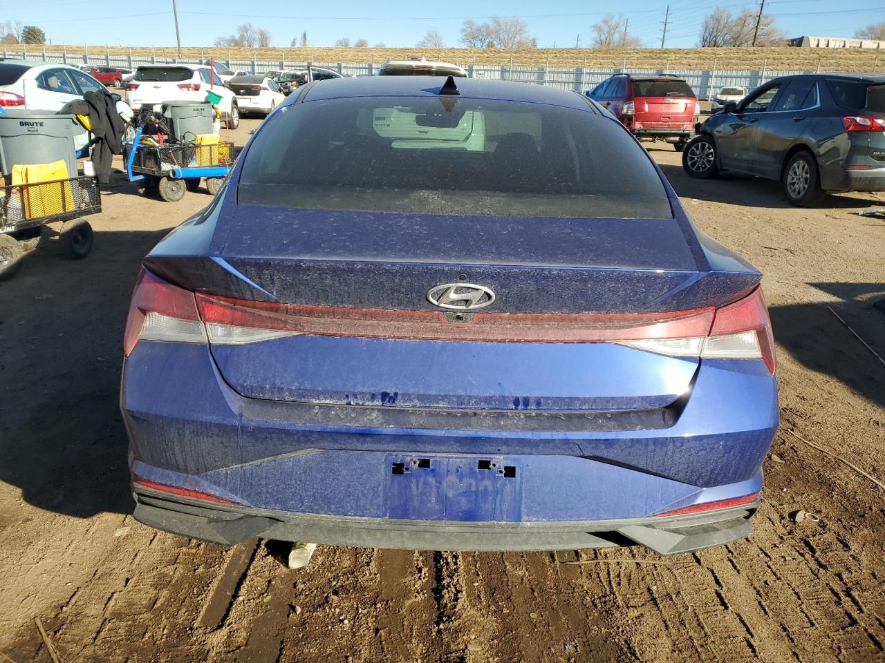 2022 HYUNDAI ELANTRA SEL VIN:KMHLM4AG3NU321448