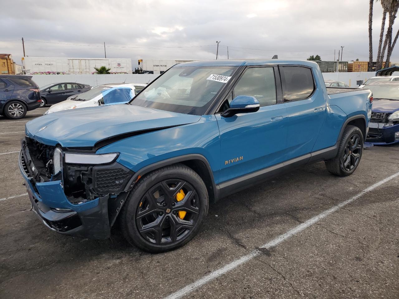 2022 RIVIAN R1T ADVENTURE VIN:7FCTGAAA0NN011056