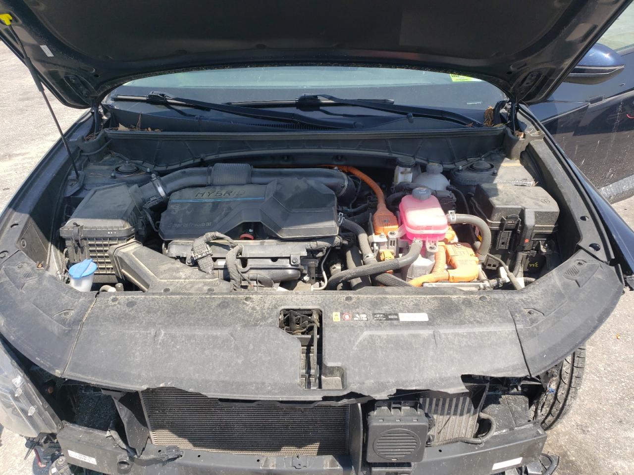 2022 HYUNDAI TUCSON BLUE VIN:KM8JBCA14NU079076