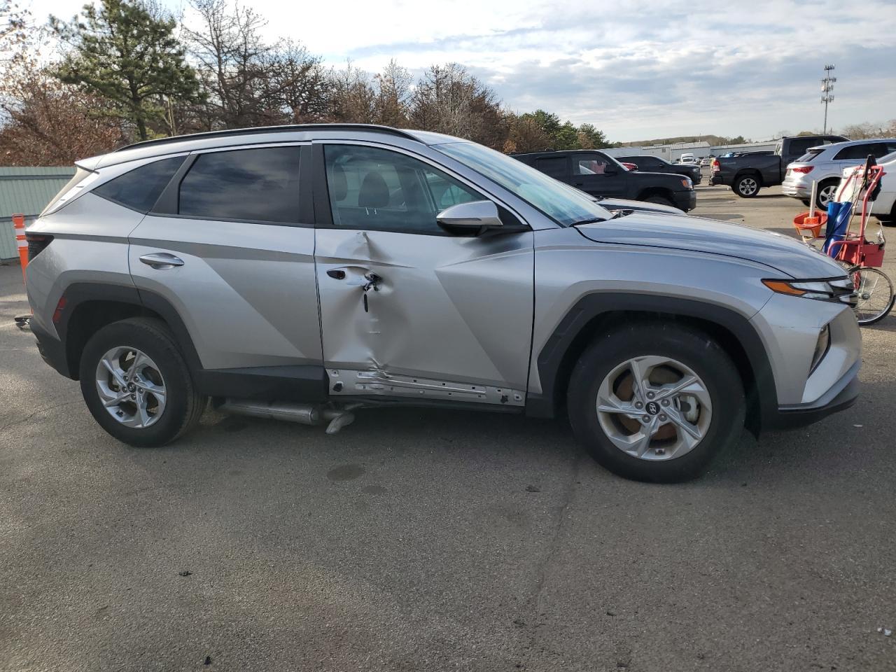 2022 HYUNDAI TUCSON SEL VIN:5NMJBCAE7NH093598