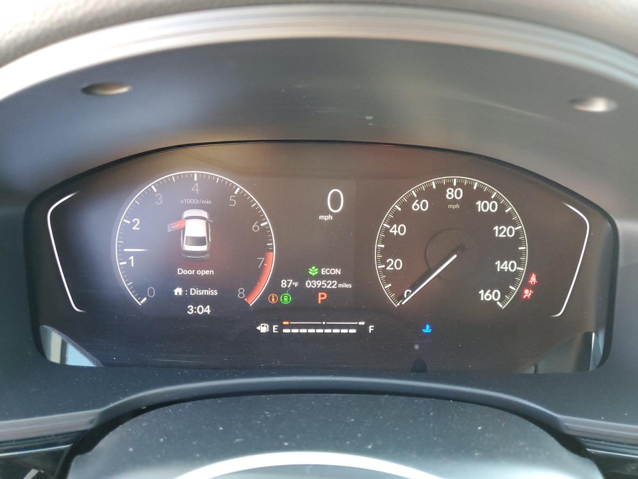 2022 HONDA CIVIC SPORT VIN:2HGFE2F58NH592035