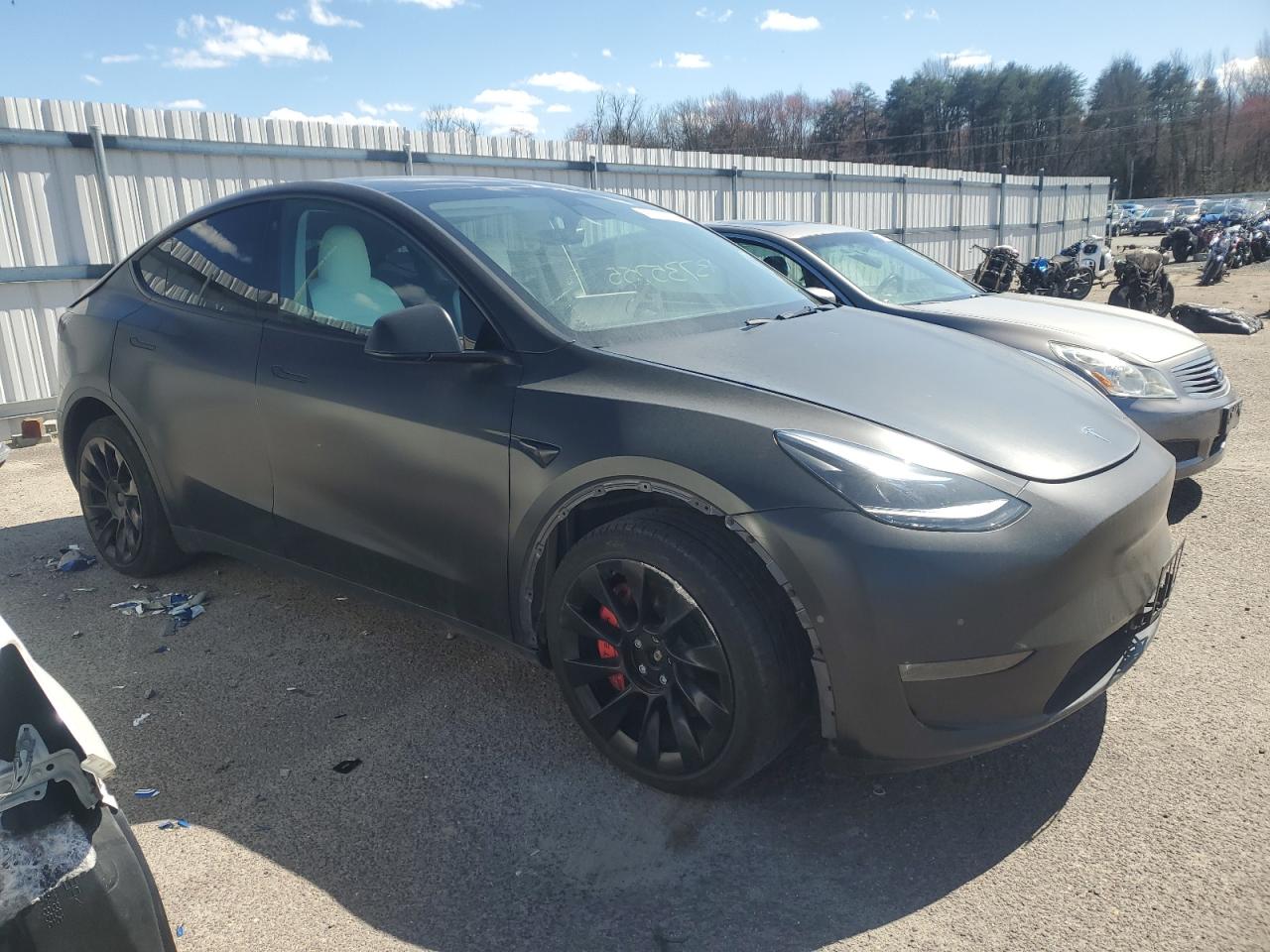 2022 TESLA MODEL Y  VIN:7SAYGDEE8NF516158