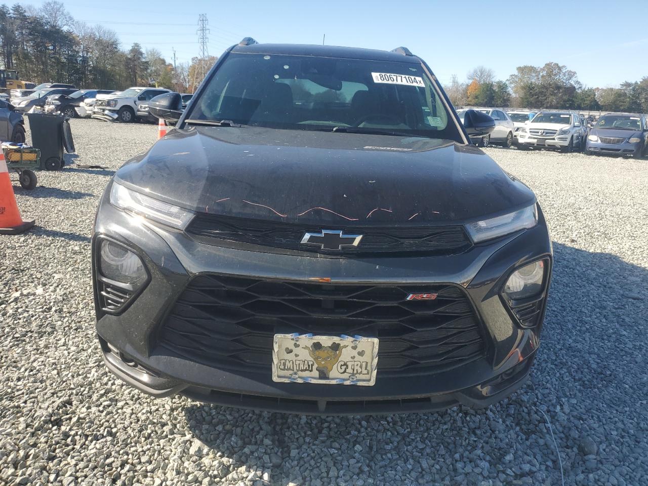 2022 CHEVROLET TRAILBLAZER RS VIN:KL79MTSL0NB145150