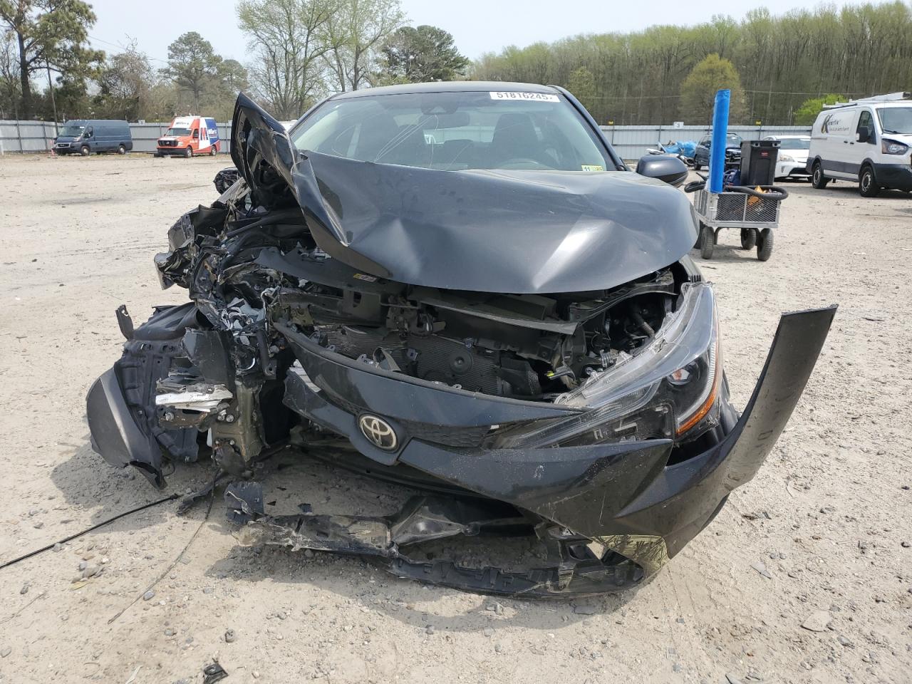 2022 TOYOTA COROLLA LE VIN:5YFEPMAE2NP343151
